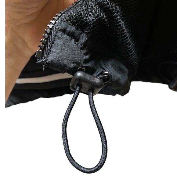 Vtg Nike Men's Sz XL Baseball 72 Engineered Black Pullover Windbreaker EUC - Picture 3 of 9